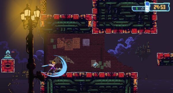 Aeon Drive: Juego de Plataformas Cyberpunk  con influencias Speedrunning llega a PC  y a todas las consolas el 30 de Septiembre